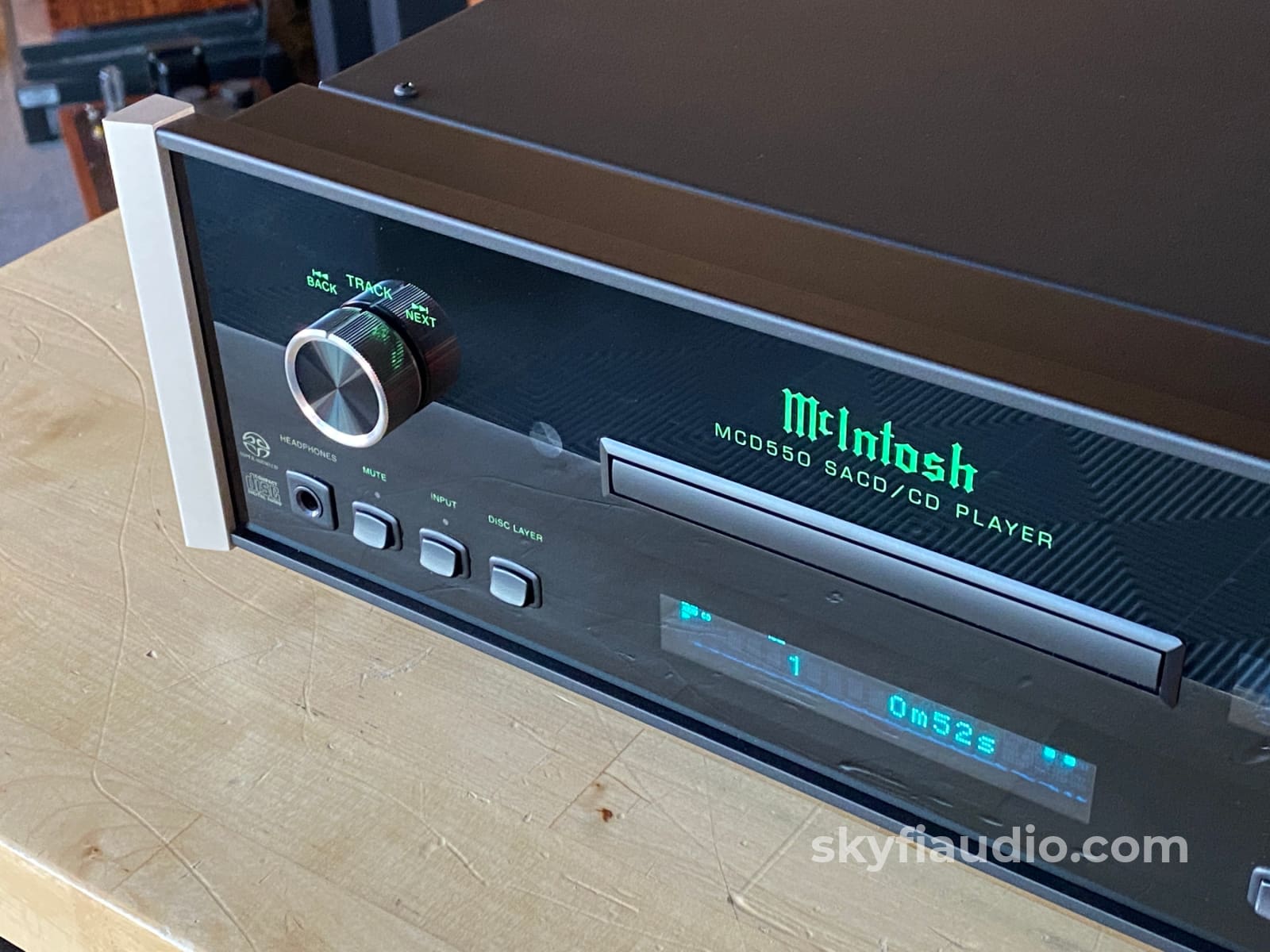 Mcintosh Mcd550 Sacd/Cd Player & Dac Four 32-Bit/192Khz Dacs Per Channel! Complete Set Cd + Digital