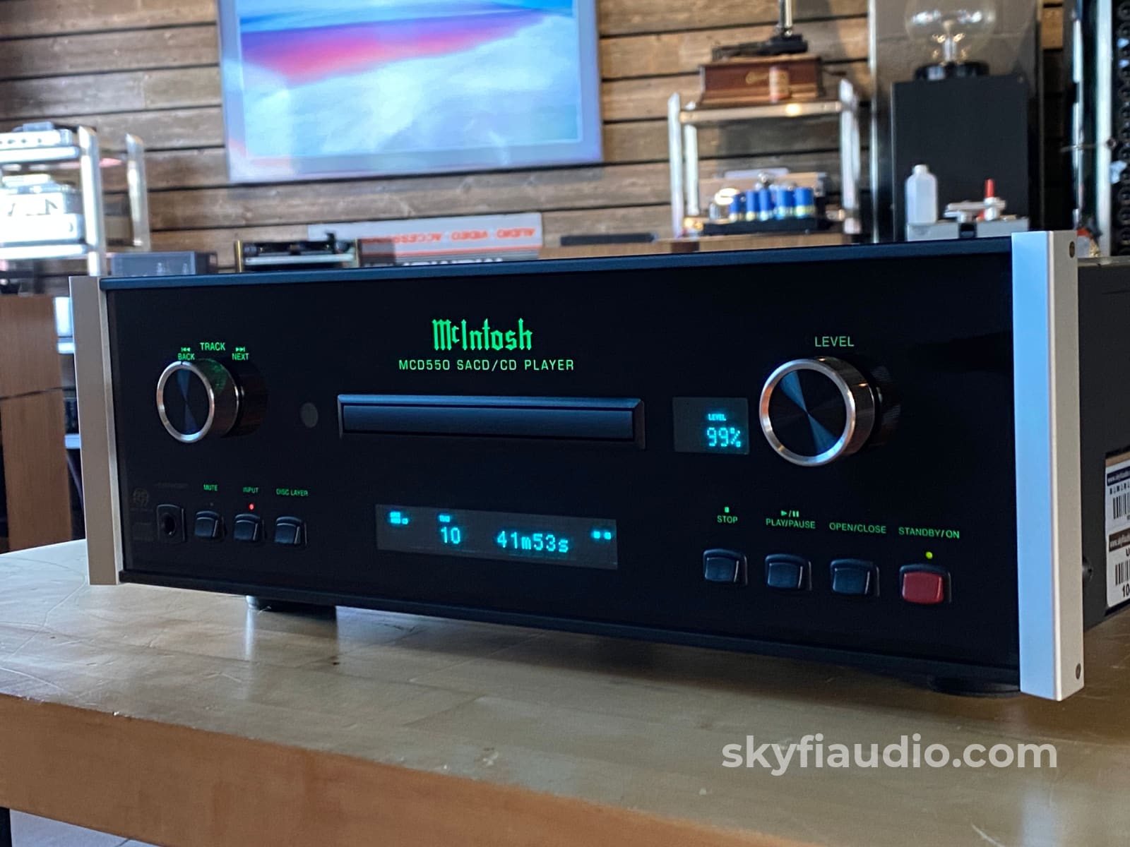 Mcintosh Mcd550 Sacd/Cd Player & Dac Four 32-Bit/192Khz Dacs Per Channel! Complete Set Cd + Digital