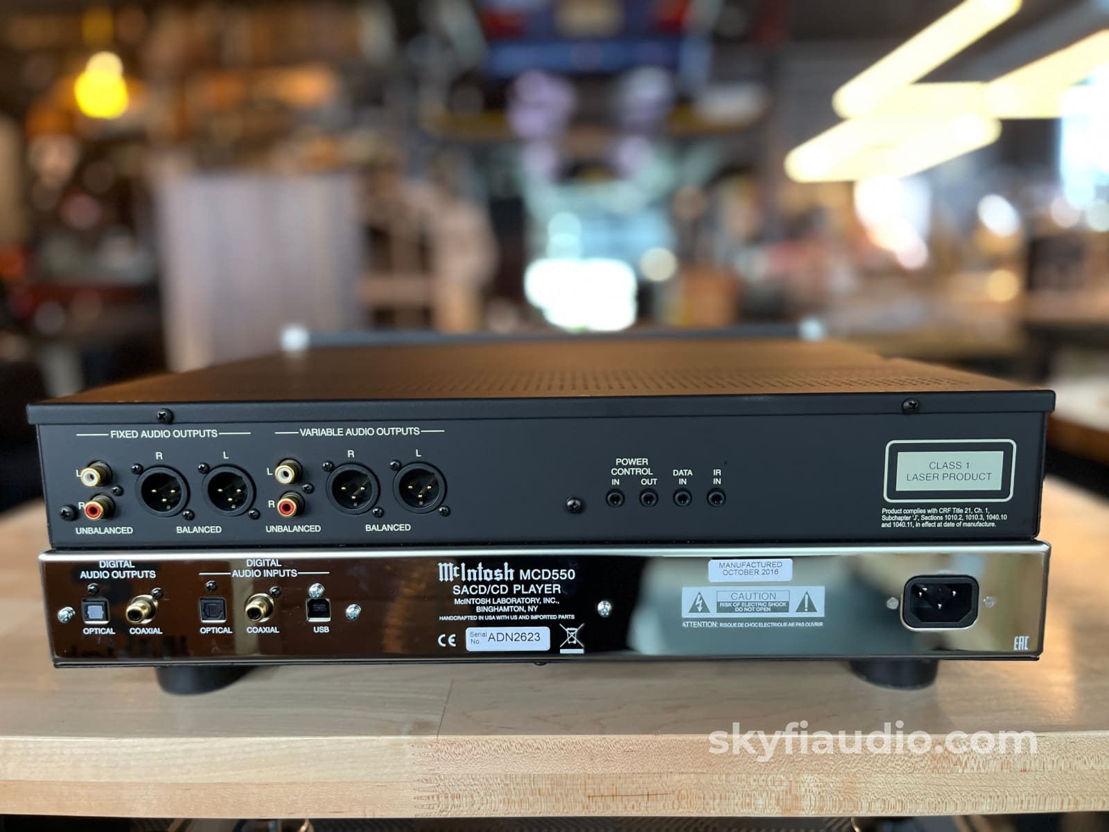 McIntosh MCD550 SACD Player + DAC CD + Digital