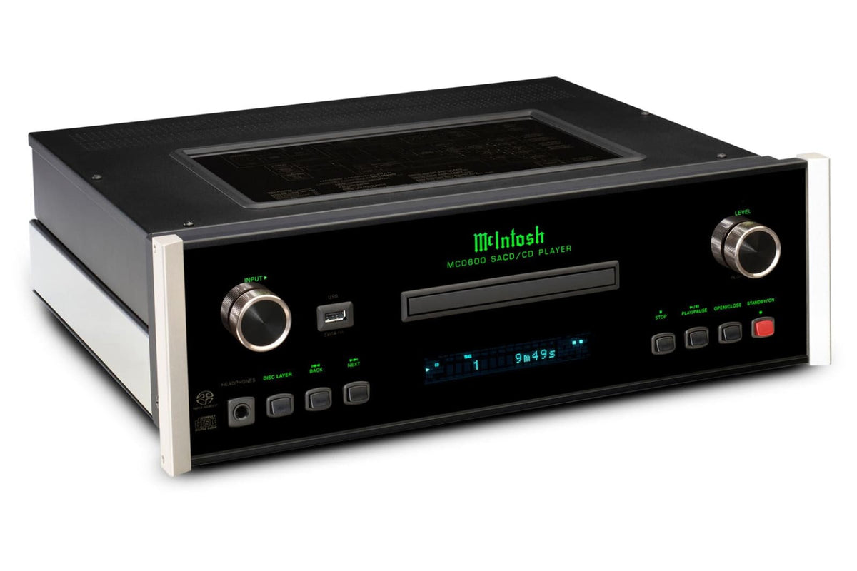 Mcintosh Mcd600 Sacd/Cd Player And Quad Balanced Dac Cd + Digital