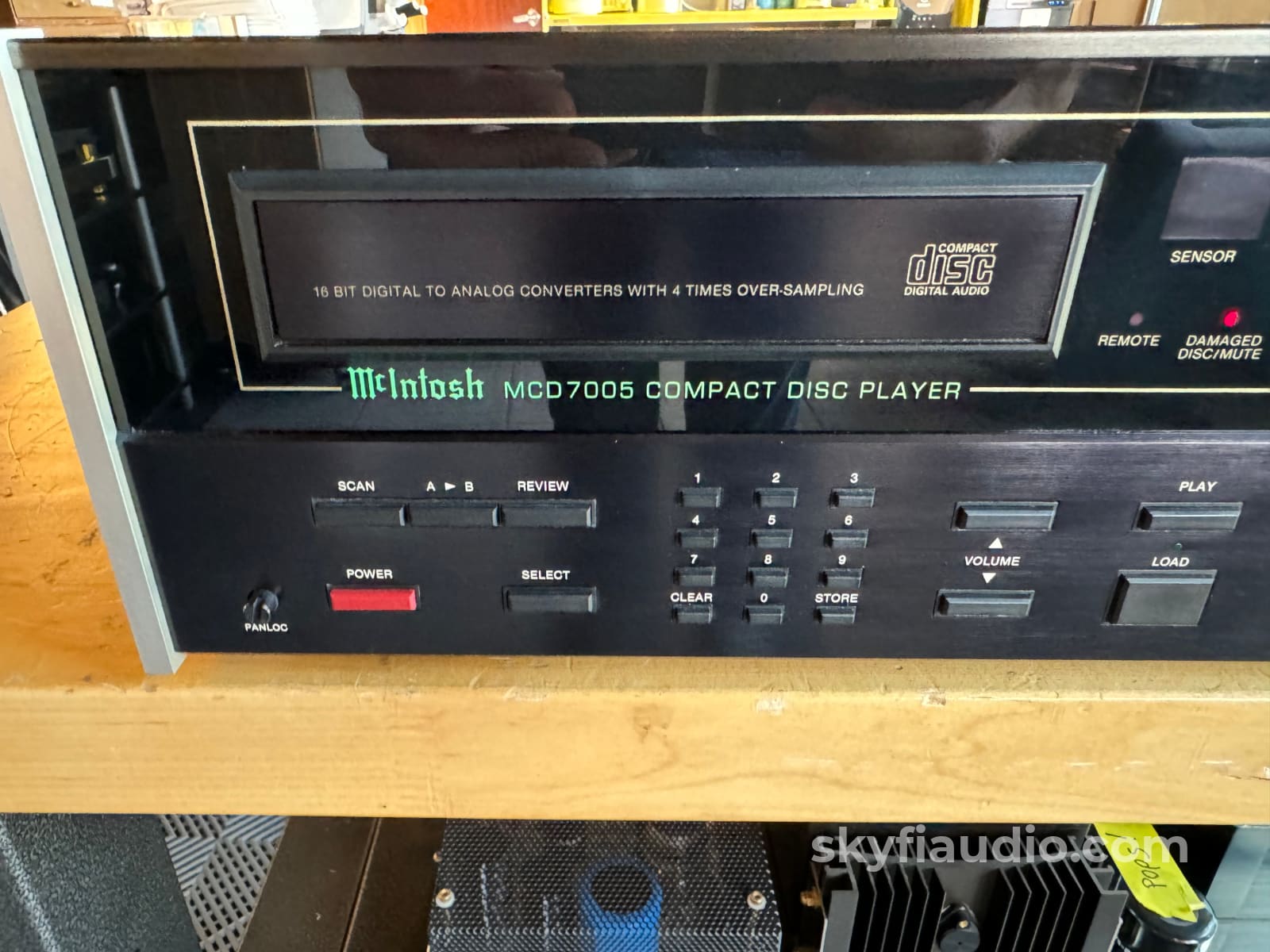 Mcintosh Mcd7005 Vintage Cd Player + Digital