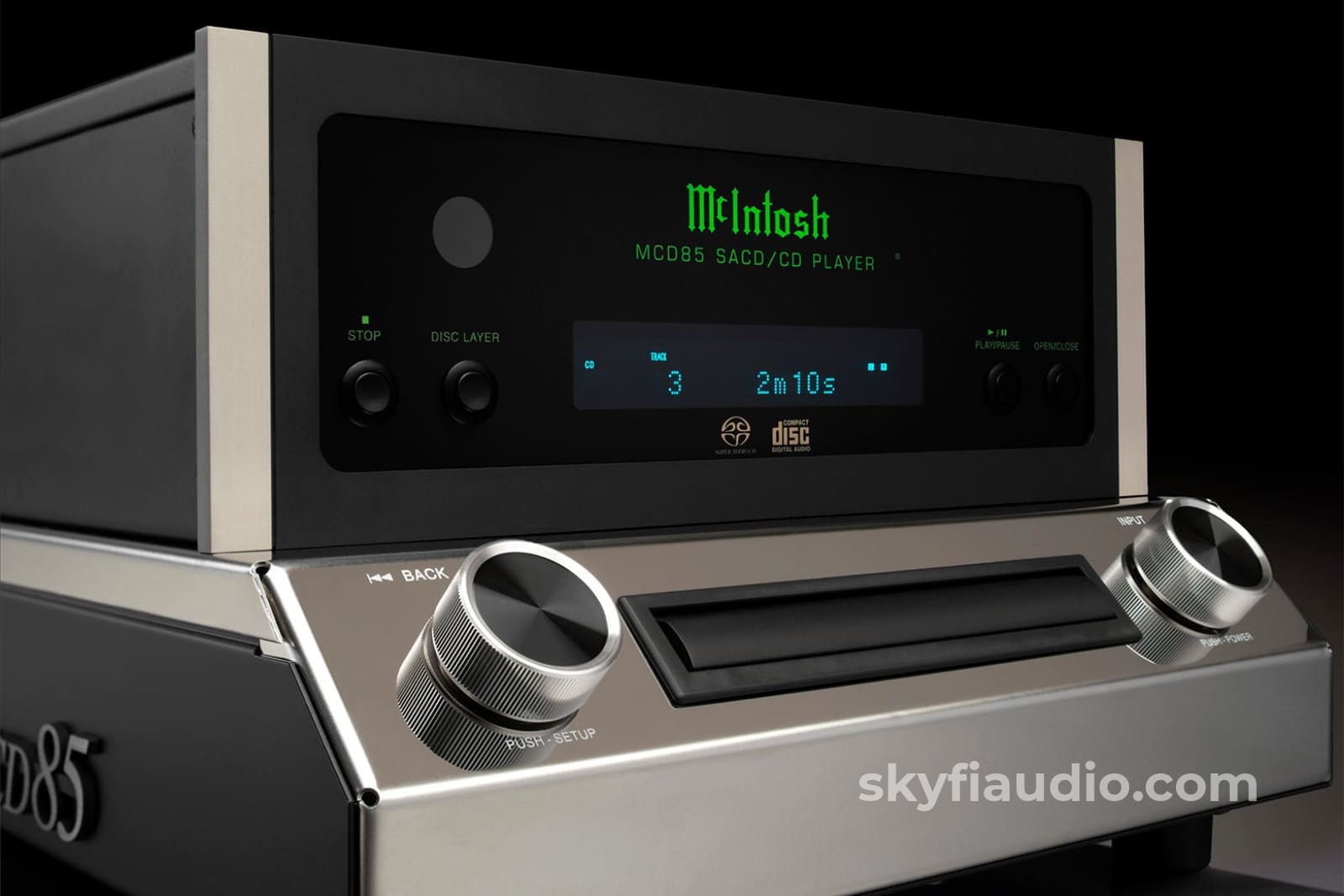 Mcintosh Mcd85 Sacd/Cd Player And Dac Cd + Digital
