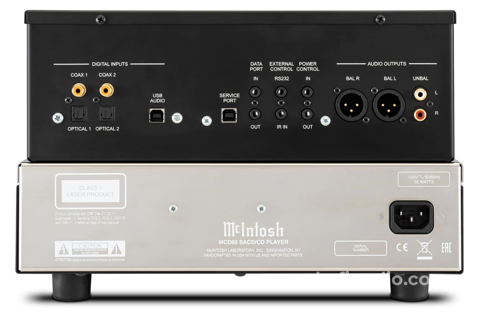 Mcintosh Mcd85 Sacd/Cd Player And Dac Cd + Digital
