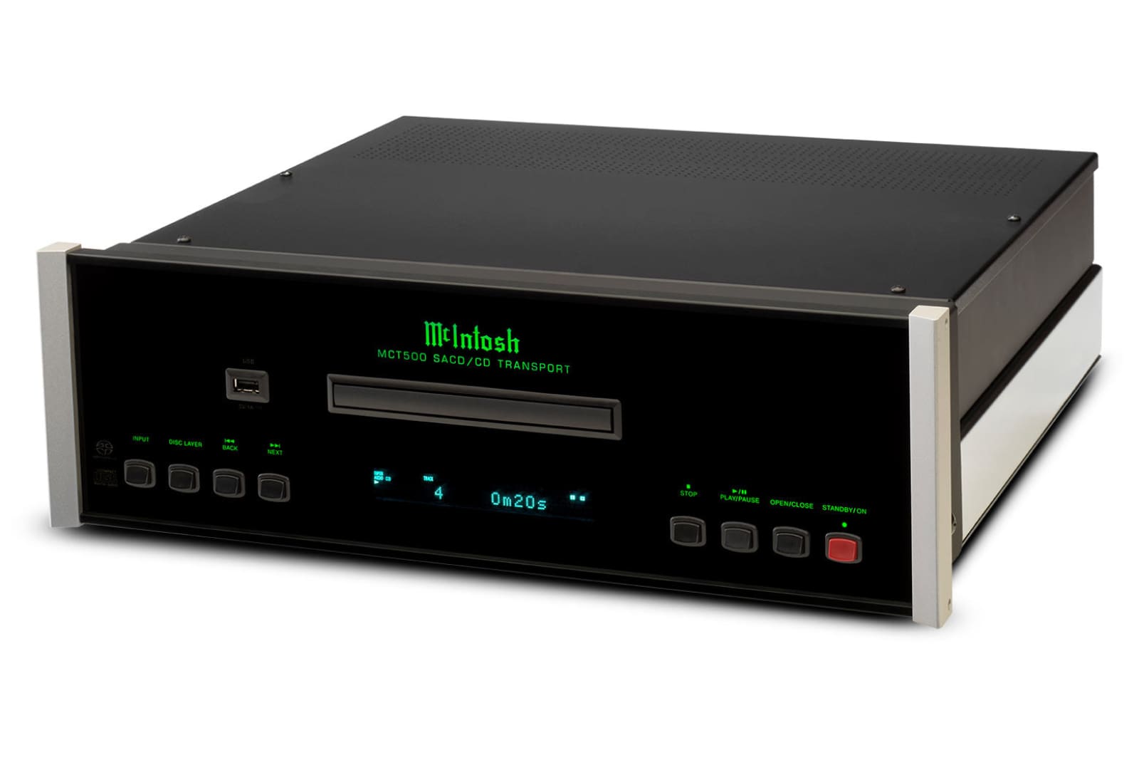 Mcintosh Mct500 Sacd/Cd Transport Cd + Digital