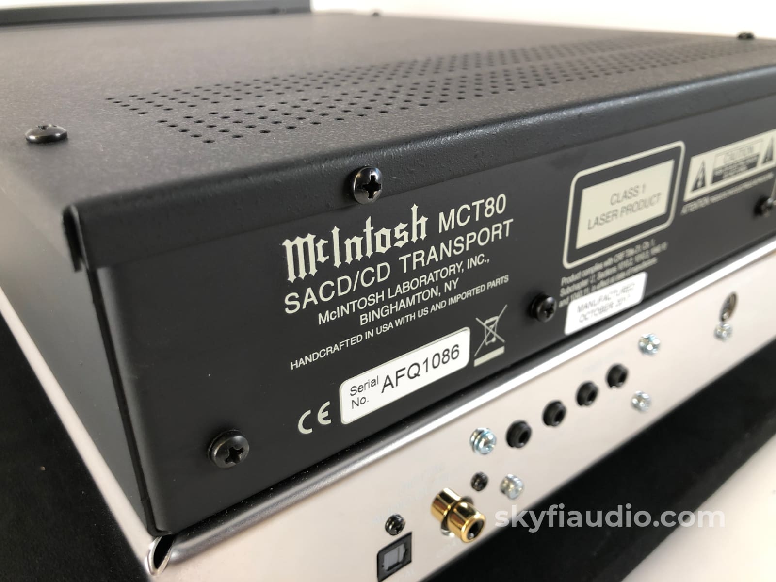 Mcintosh Mct80 Sacd/Cd Transport - In Store Only Cd + Digital