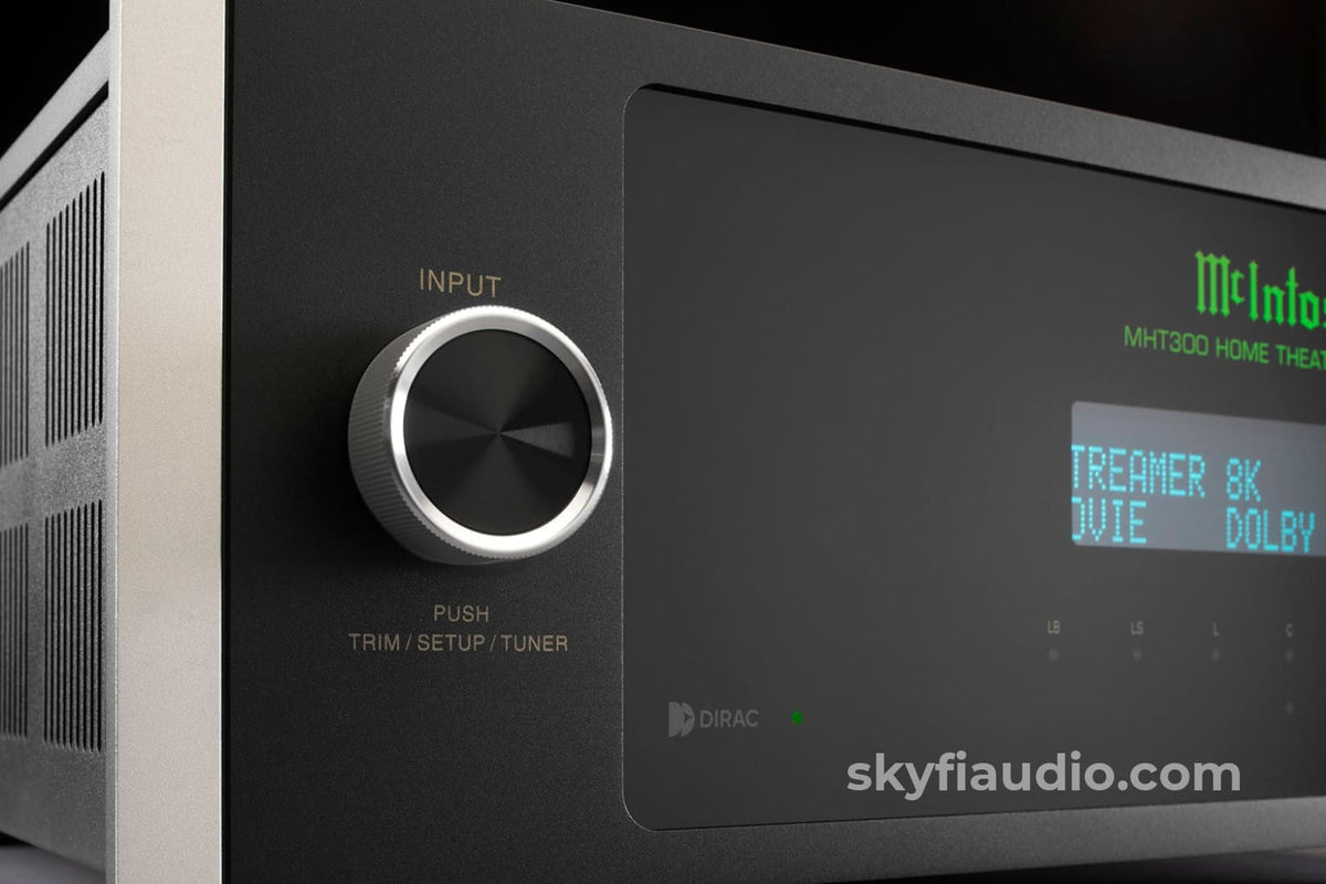 Mcintosh Mht300 Home Theater Receiver - Pre-Order Now Integrated Amplifier