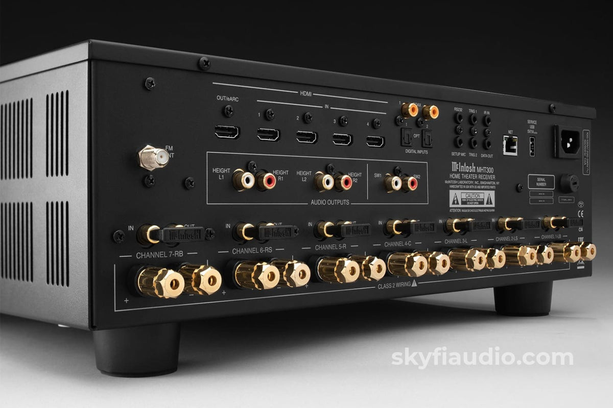 Mcintosh Mht300 Home Theater Receiver - Pre-Order Now Integrated Amplifier