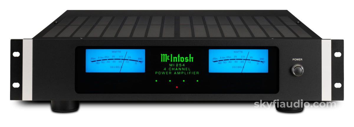 McIntosh MI254 4-Channel Power Amplifier - New - Amplifier