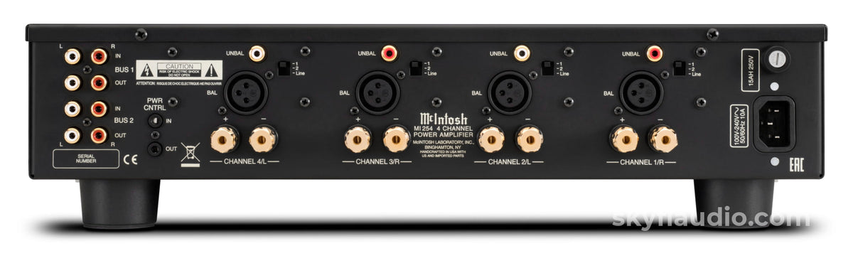 McIntosh MI254 4-Channel Power Amplifier - New - Amplifier