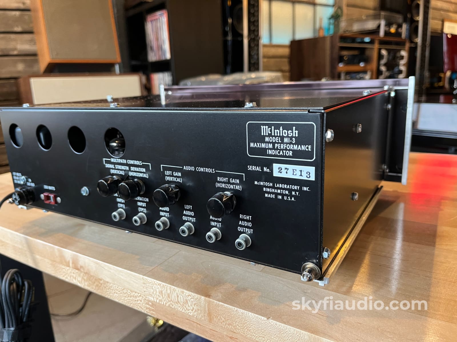 McIntosh MI3 Tube Maximum Performance Indicator - Restored in 2023 - Accessory