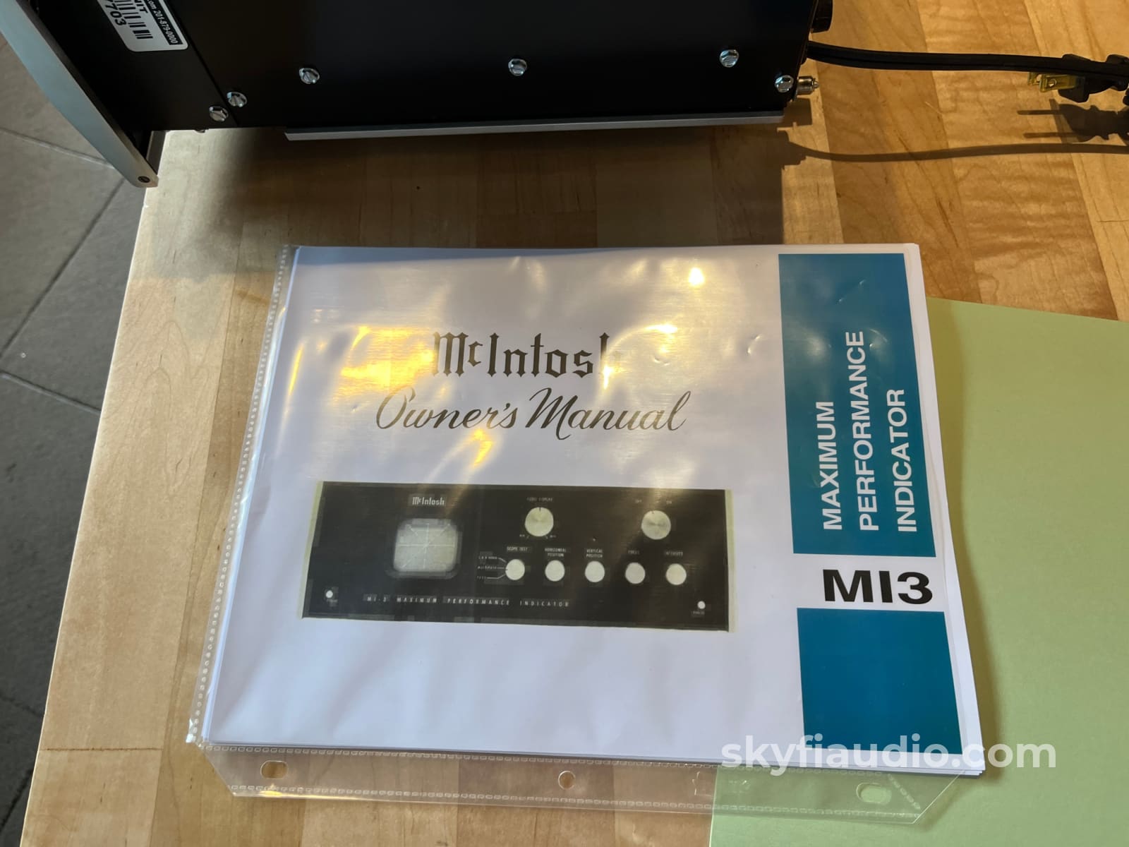 McIntosh MI3 Tube Maximum Performance Indicator - Restored in 2023 - Accessory