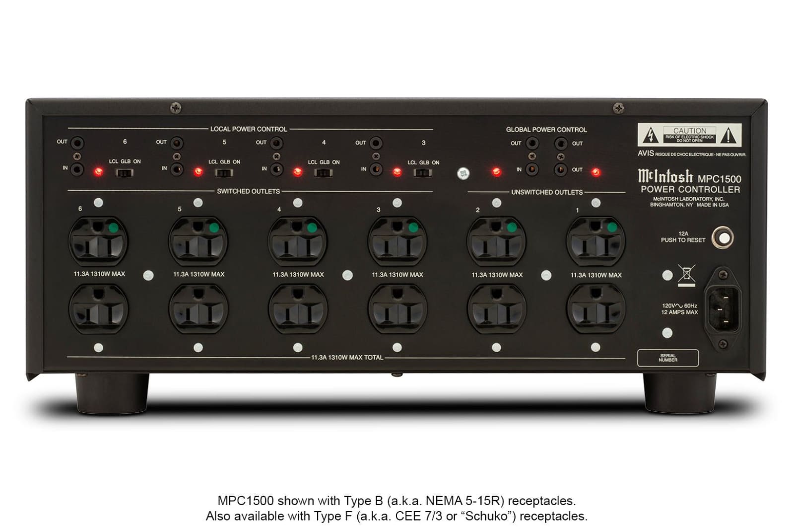 McIntosh MPC1500 Power Controller - NEW