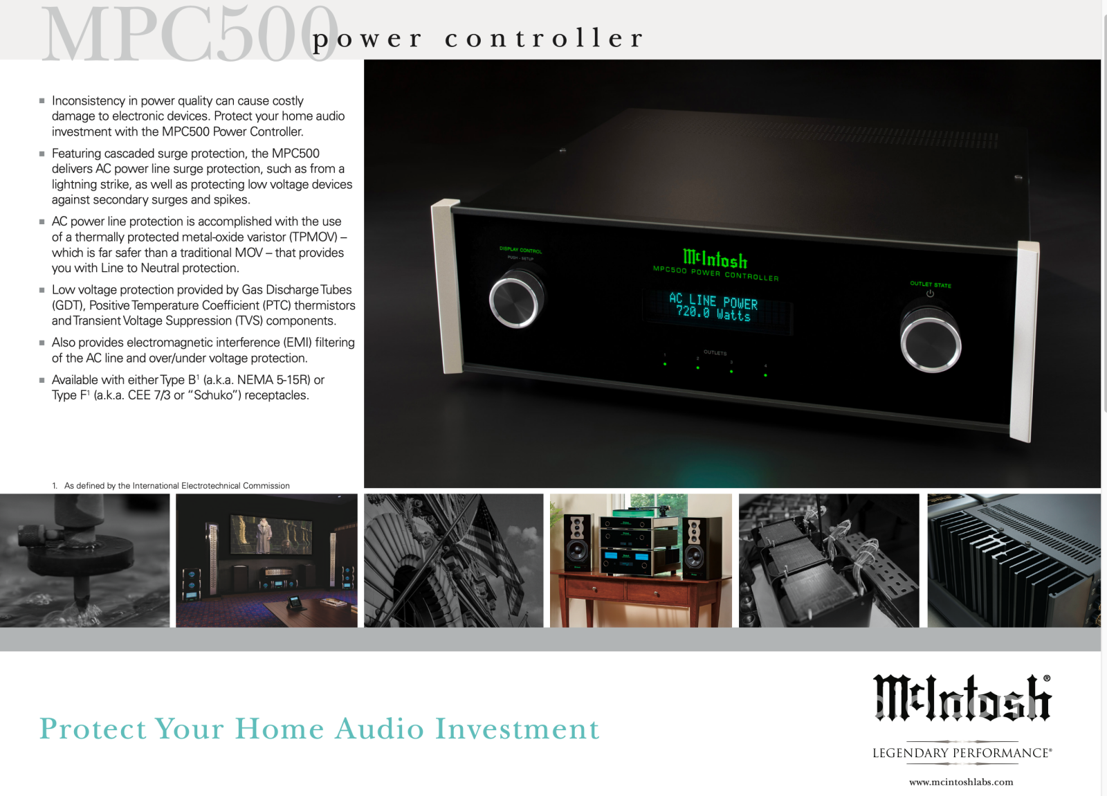 Mcintosh Mpc500 Power Controller - Super Clean And Complete In Store Only Conditioner