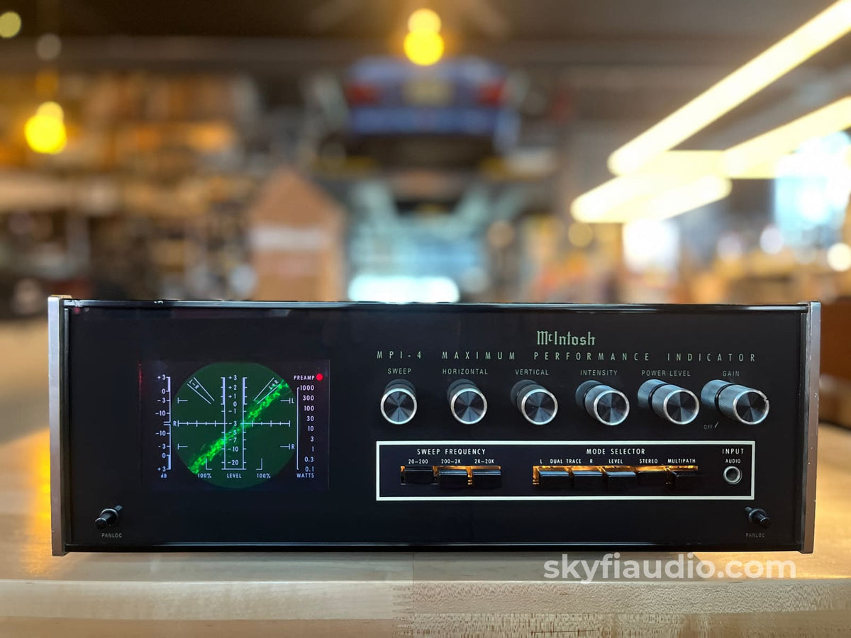 McIntosh MPI-4 Maximum Performance Indicator - Serviced Accessory