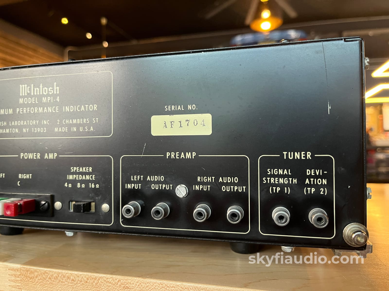 McIntosh MPI-4 Maximum Performance Indicator - Serviced Accessory