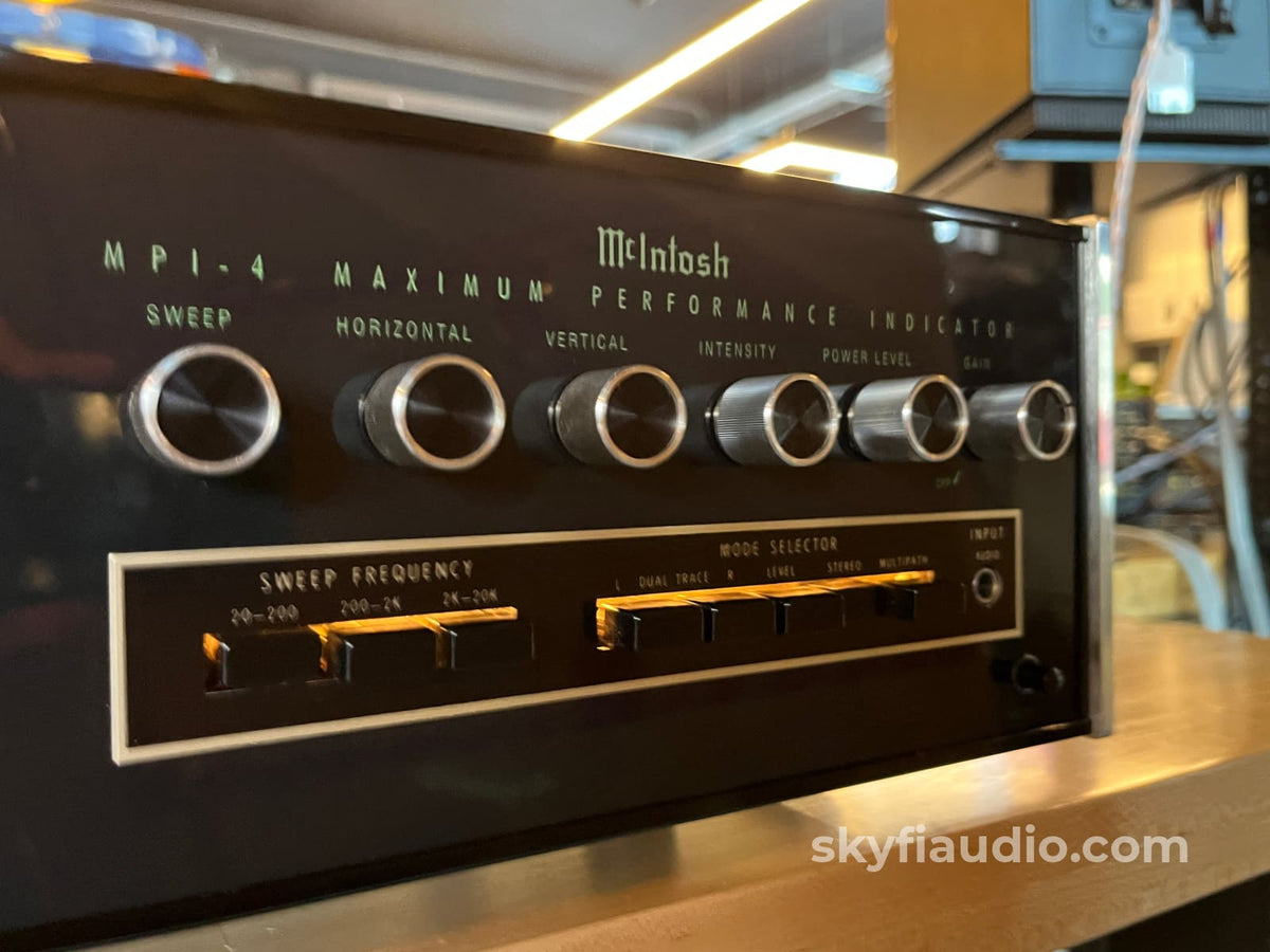 McIntosh MPI-4 Maximum Performance Indicator - Serviced Accessory