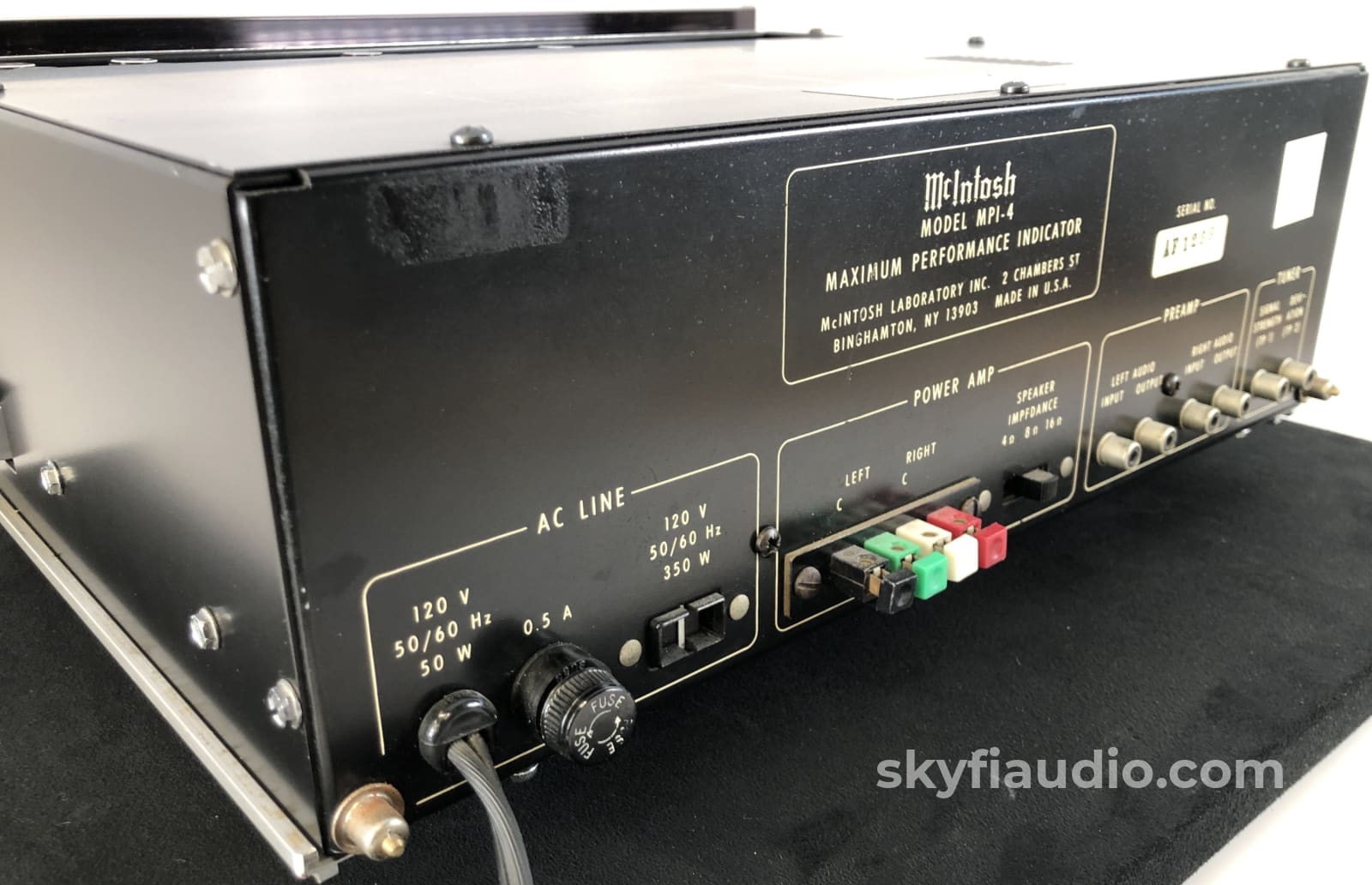 Mcintosh Mpi-4 Tuner Maximum Performance Indicator