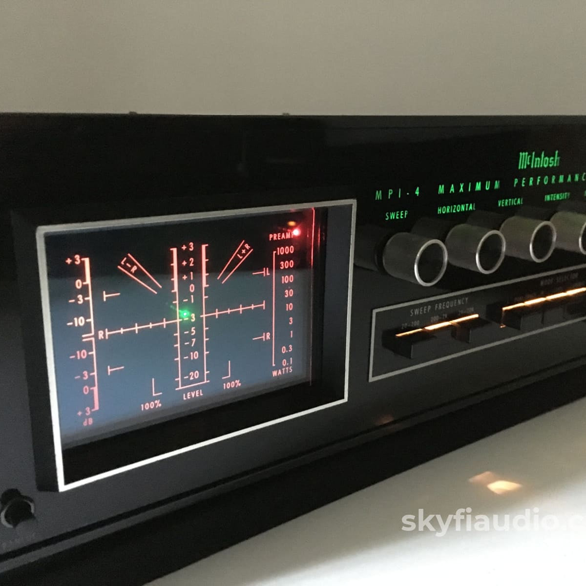 McIntosh MPI-4 Tuner Maximum Performance Indicator