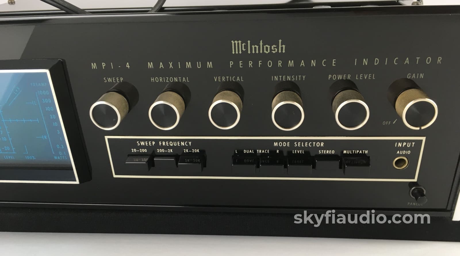 McIntosh MPI-4 Tuner Maximum Performance Indicator