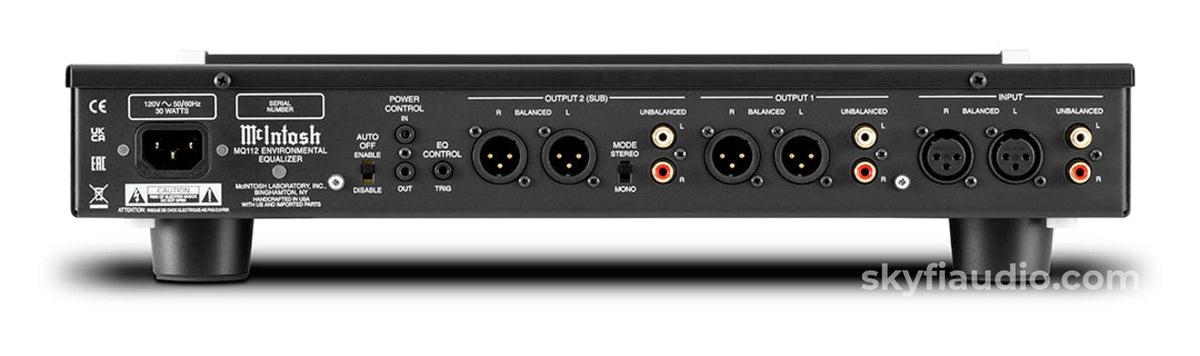 Mcintosh Mq112 Environmental Equalizer - New Amplifier