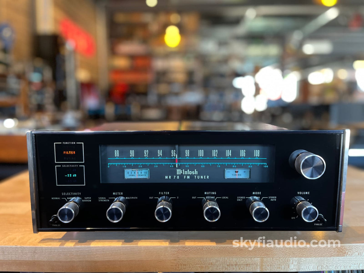 McIntosh MR-78 Vintage Analog Tuner - Serviced & Aligned - Tuner
