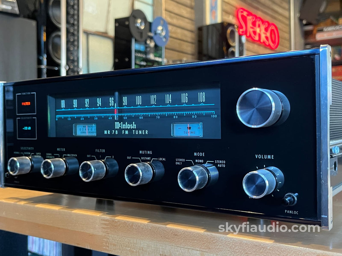 McIntosh MR-78 Vintage Analog Tuner - Serviced & Aligned - Tuner