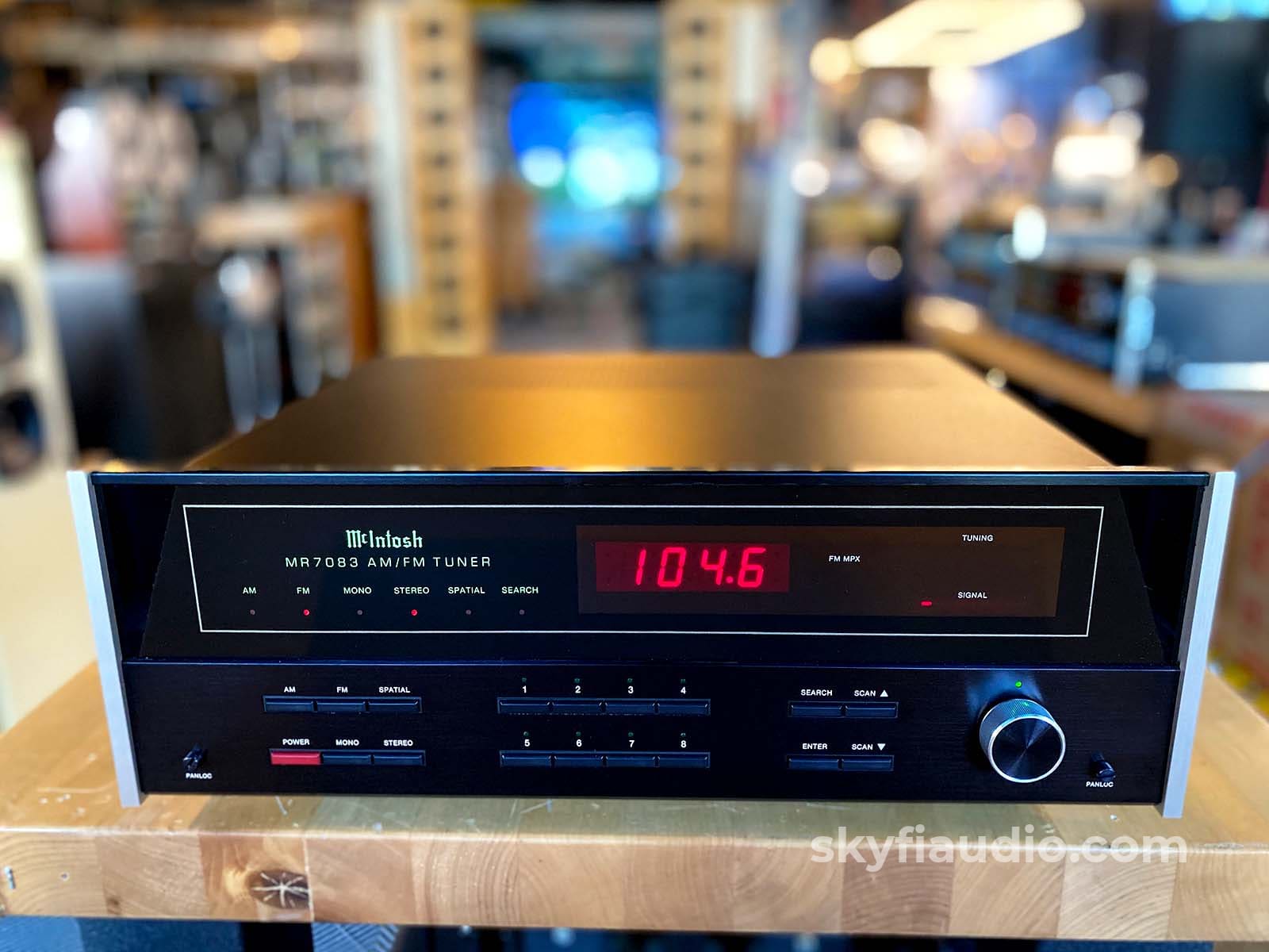 McIntosh MR7083 Tuner - Slim Version - NEW GLASS!