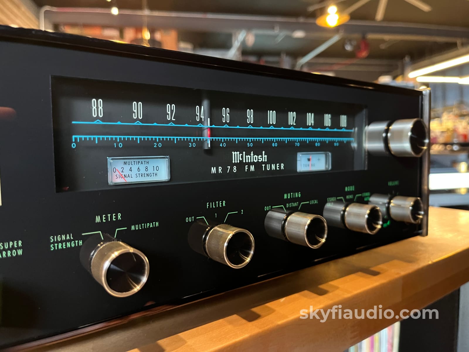 McIntosh MR78 Analog Tuner - Legendary Serviced in 2023 - Tuner