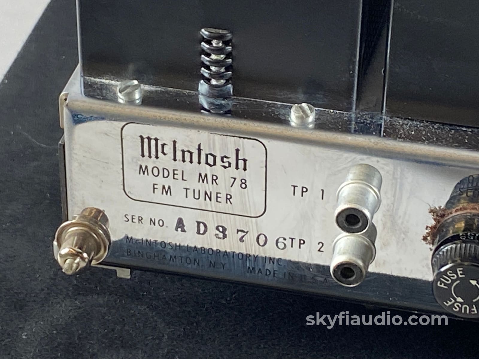 Mcintosh Mr78 Analog Tuner - The Best From