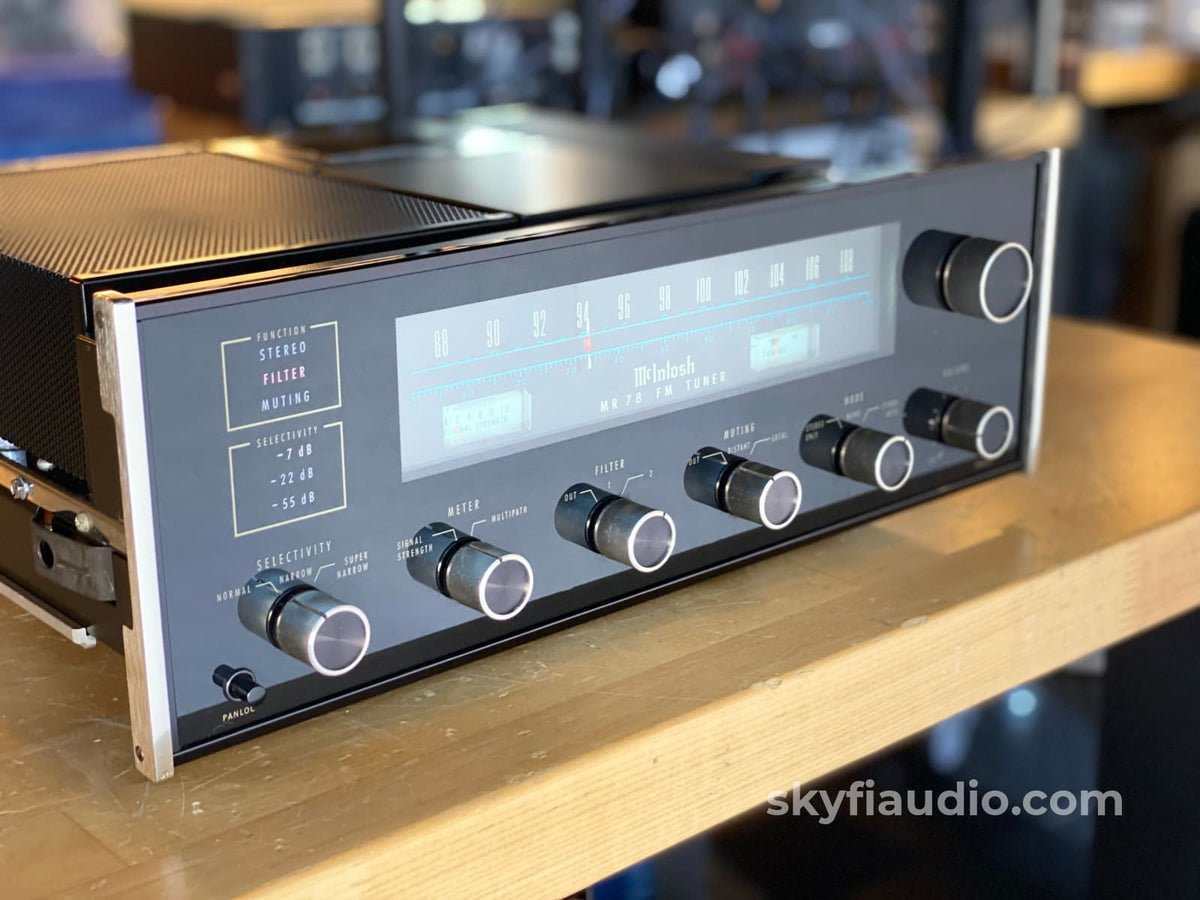 Mcintosh Mr-78 Analog Tuner - The Best From Back In Stock!