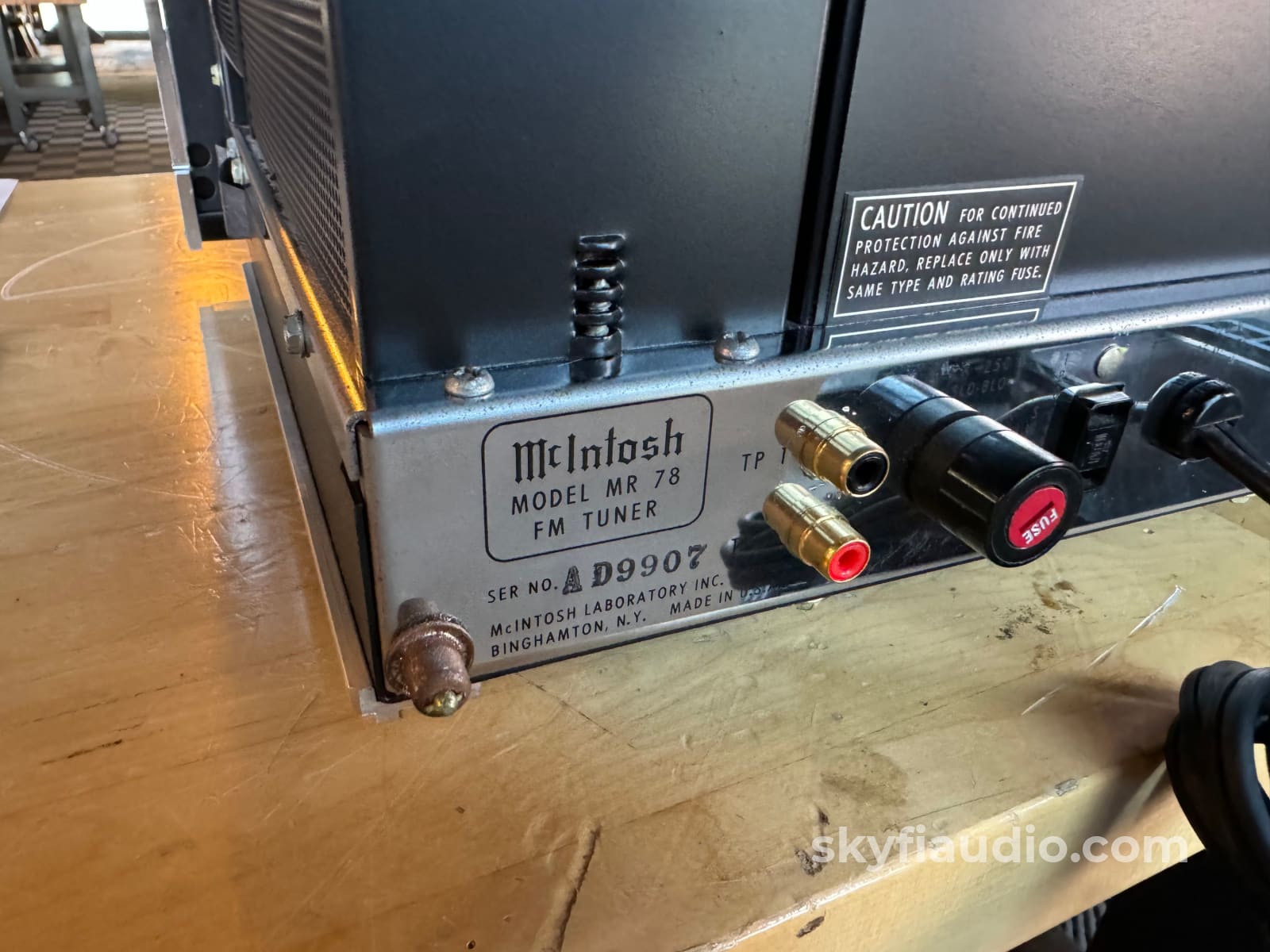 Mcintosh Mr-78 Analog Tuner - The Best From Mcintosh. Modafferi Serviced
