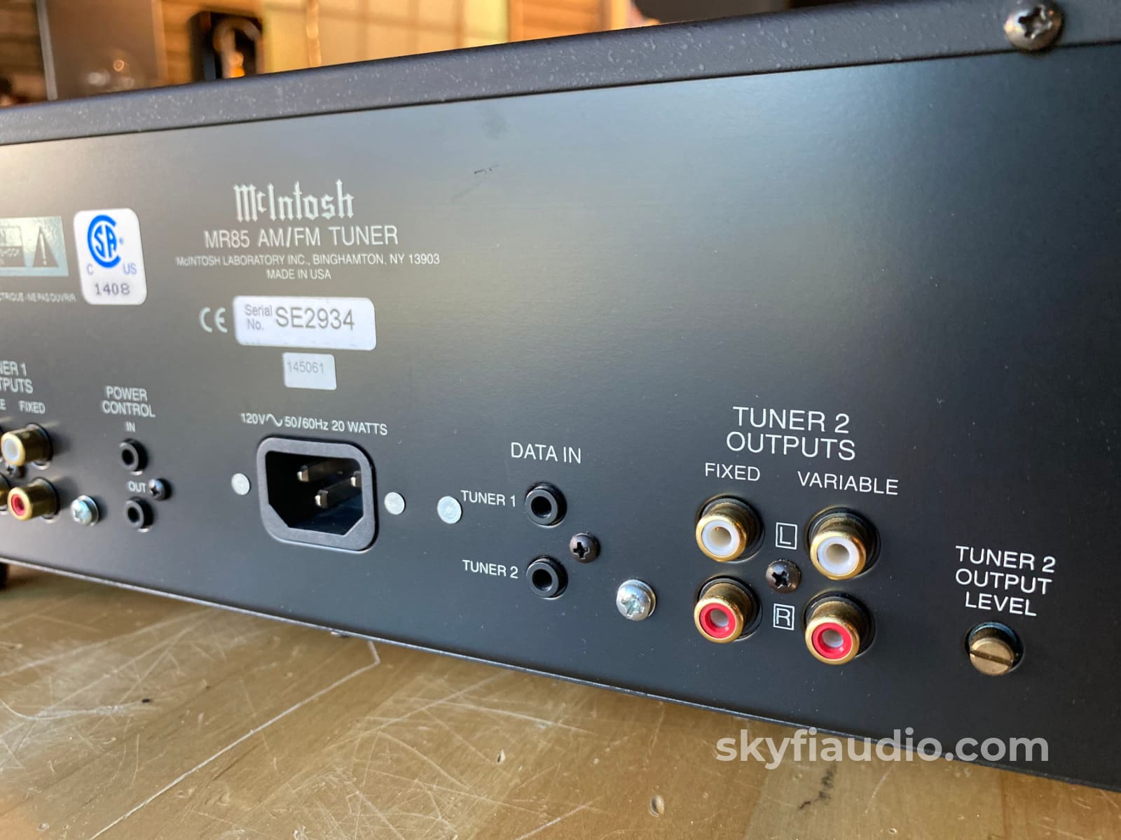 Mcintosh Mr85 Am/Fm Tuner