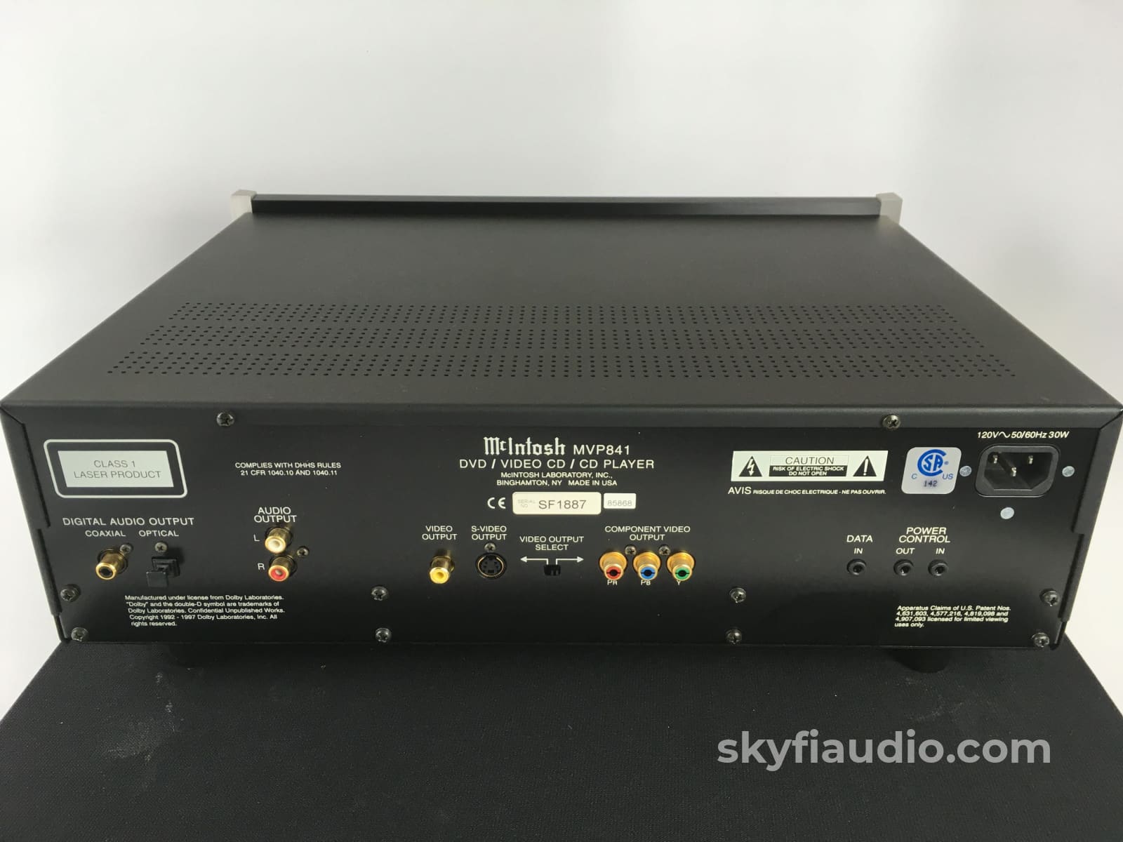 Mcintosh Mvp-841 Cd Player + Digital