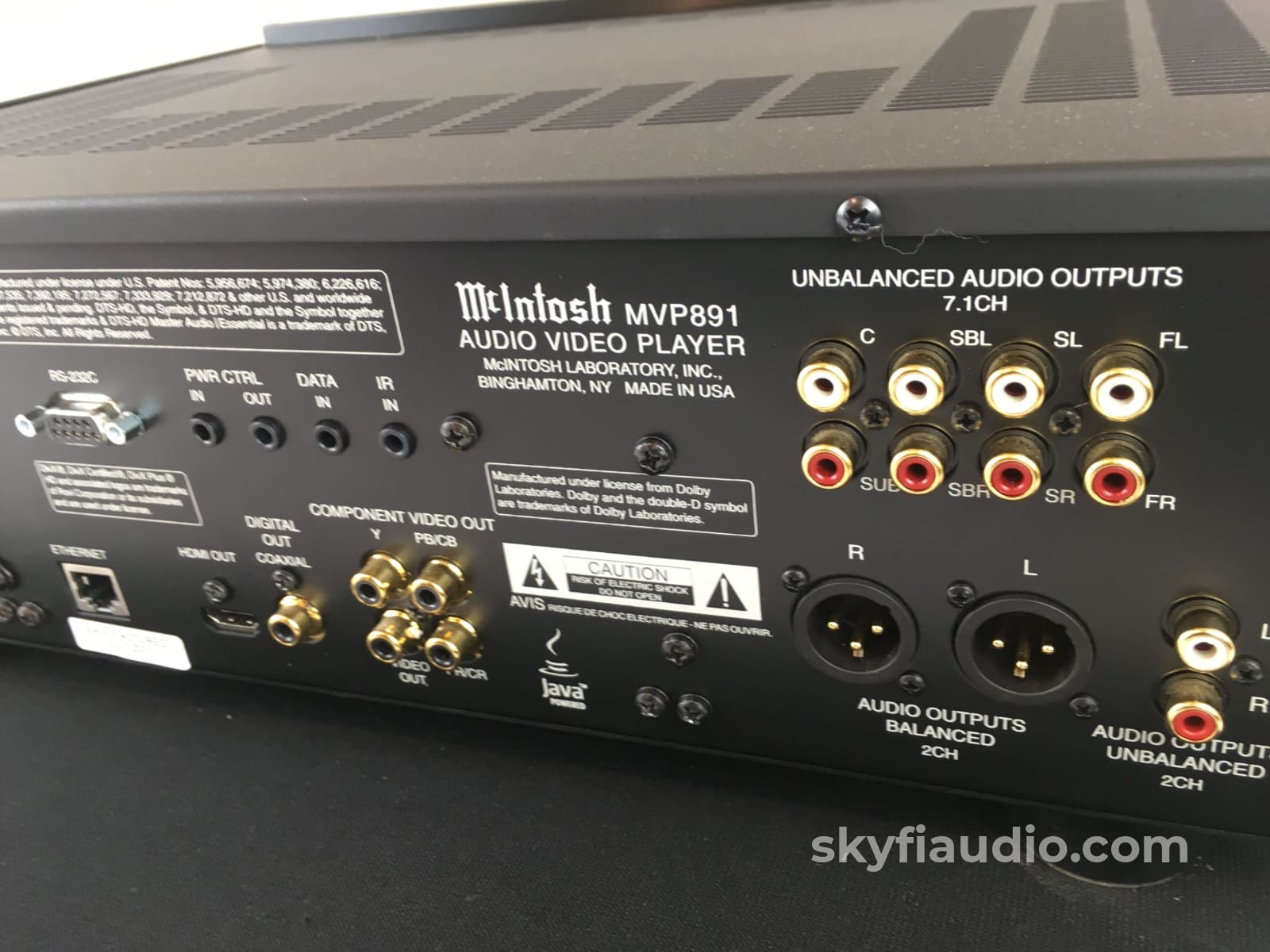 Mcintosh Mvp-891 Blu-Ray Player Cd + Digital