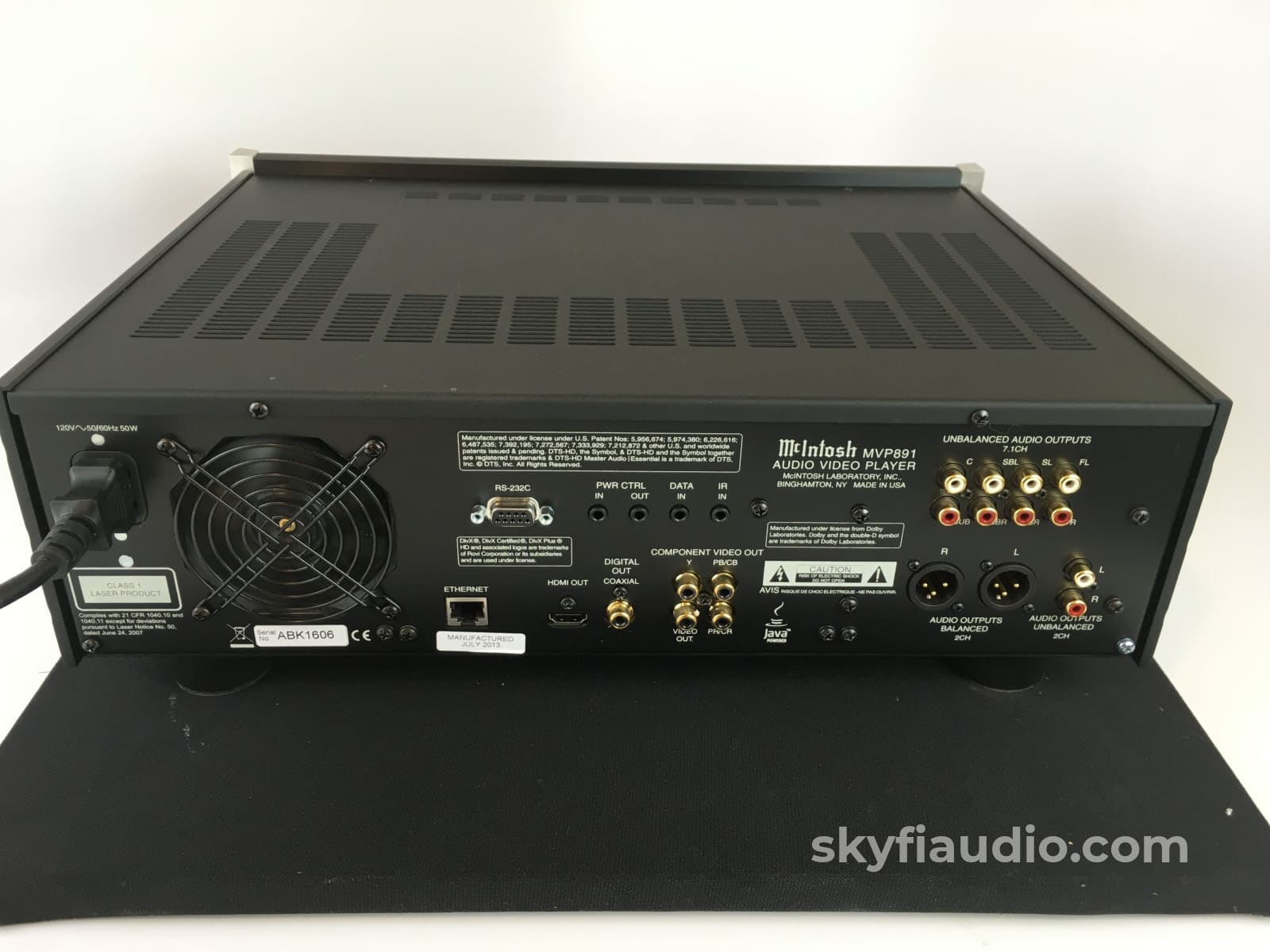 Mcintosh Mvp-891 Blu-Ray Player Cd + Digital