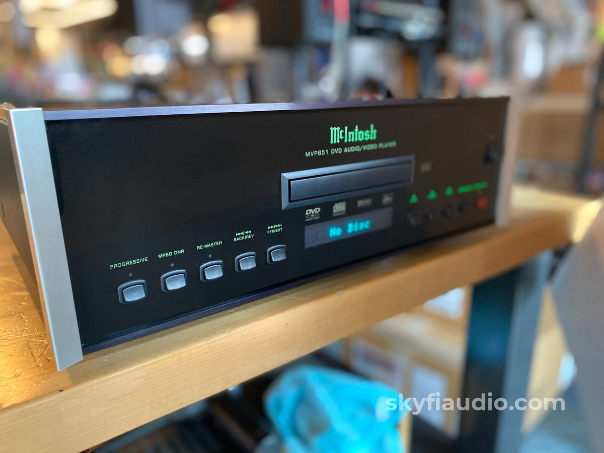 Mcintosh Mvp-851 Audio Upsampling Cd Player With 24-Bitt Burr Brown Dacs + Digital