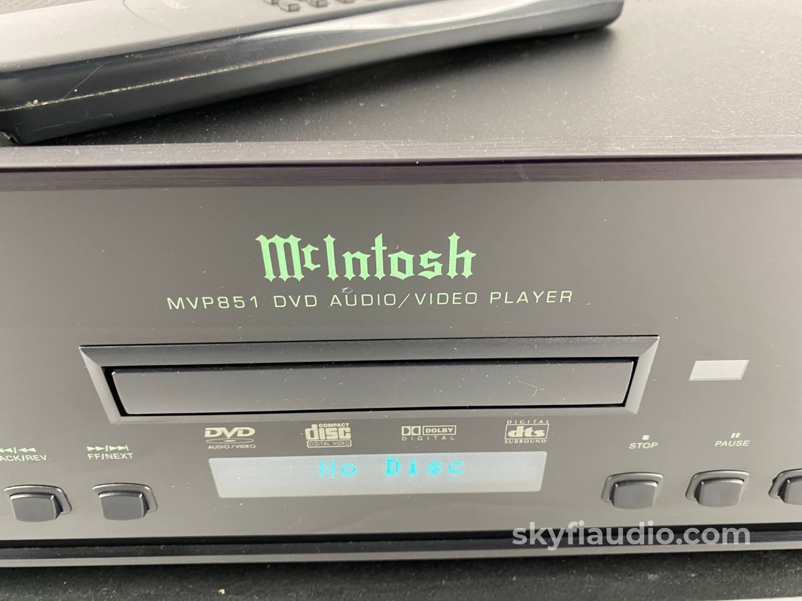 Mcintosh Mvp851 Audio/Video Upsampling Cd Player 24-Bit Burr Brown Audio Dacs + Digital