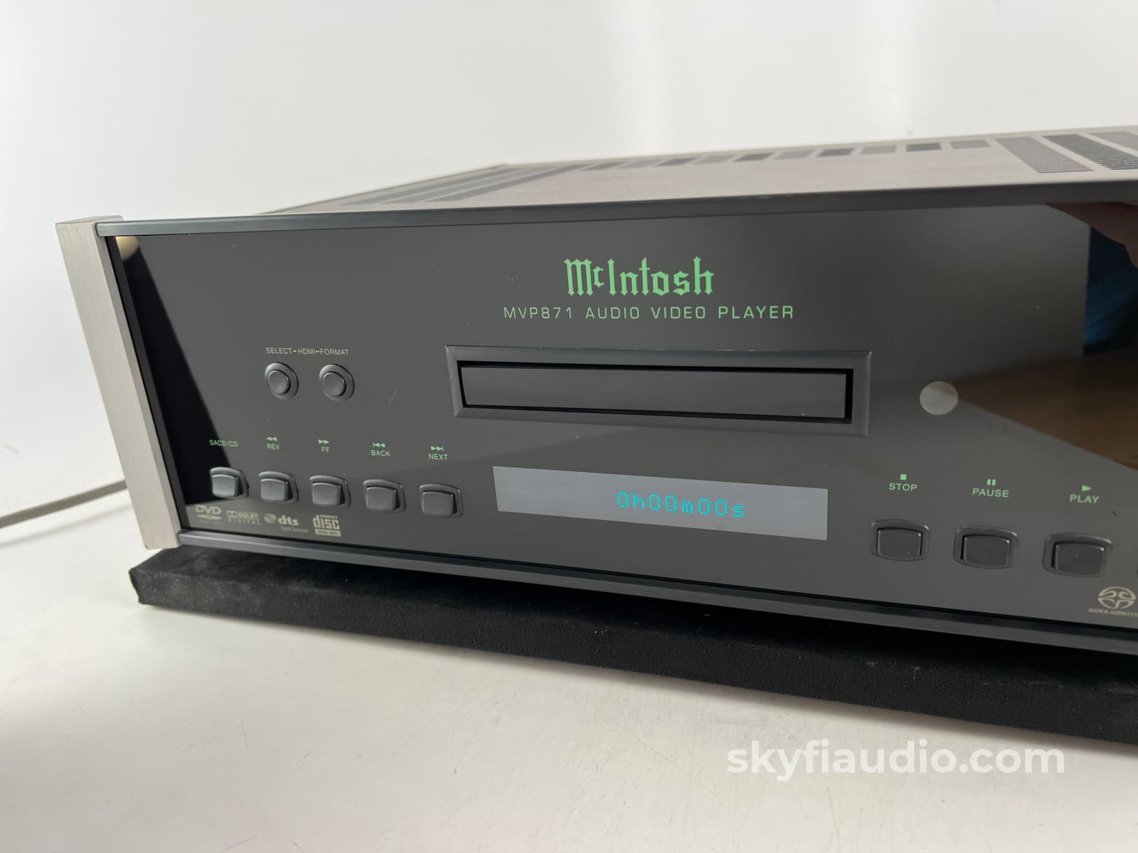 Mcintosh Mvp871 Cd Player - New Laser And Modified For Redbook Cds + Digital