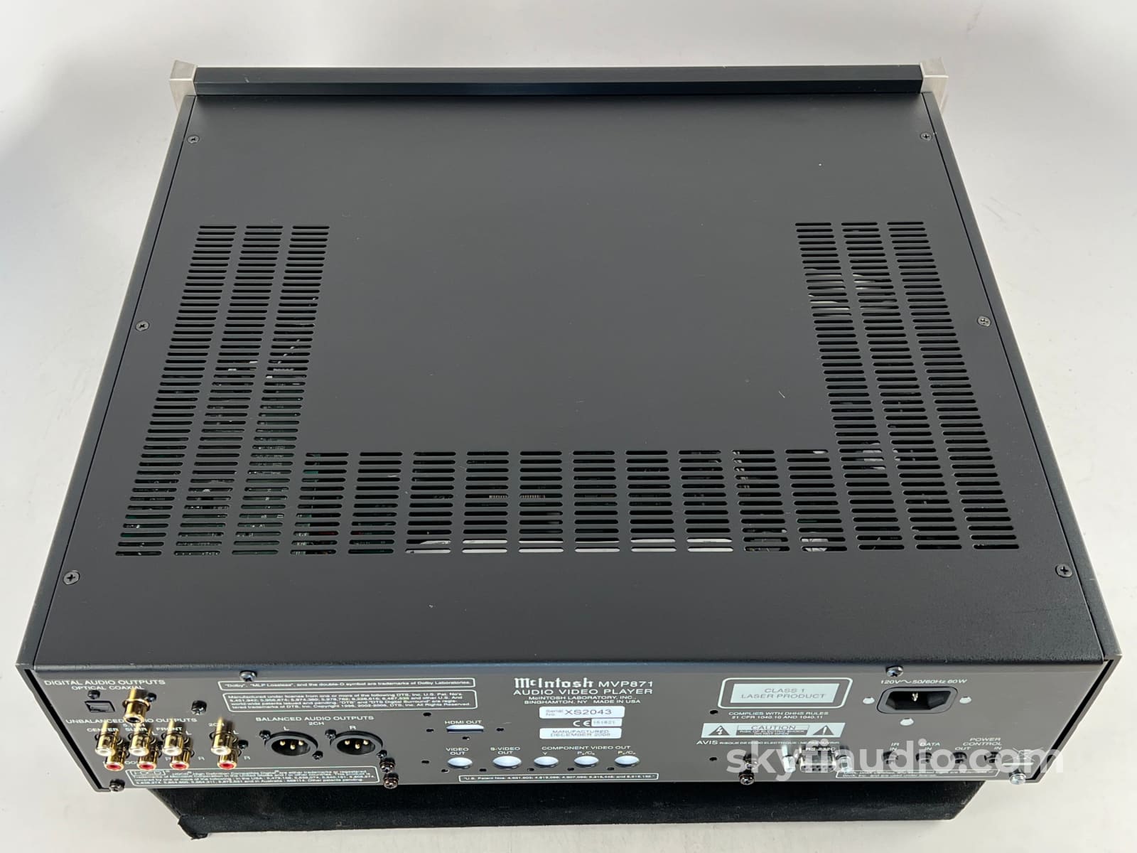 Mcintosh Mvp871 Cd Player - New Laser And Modified For Redbook Cds + Digital