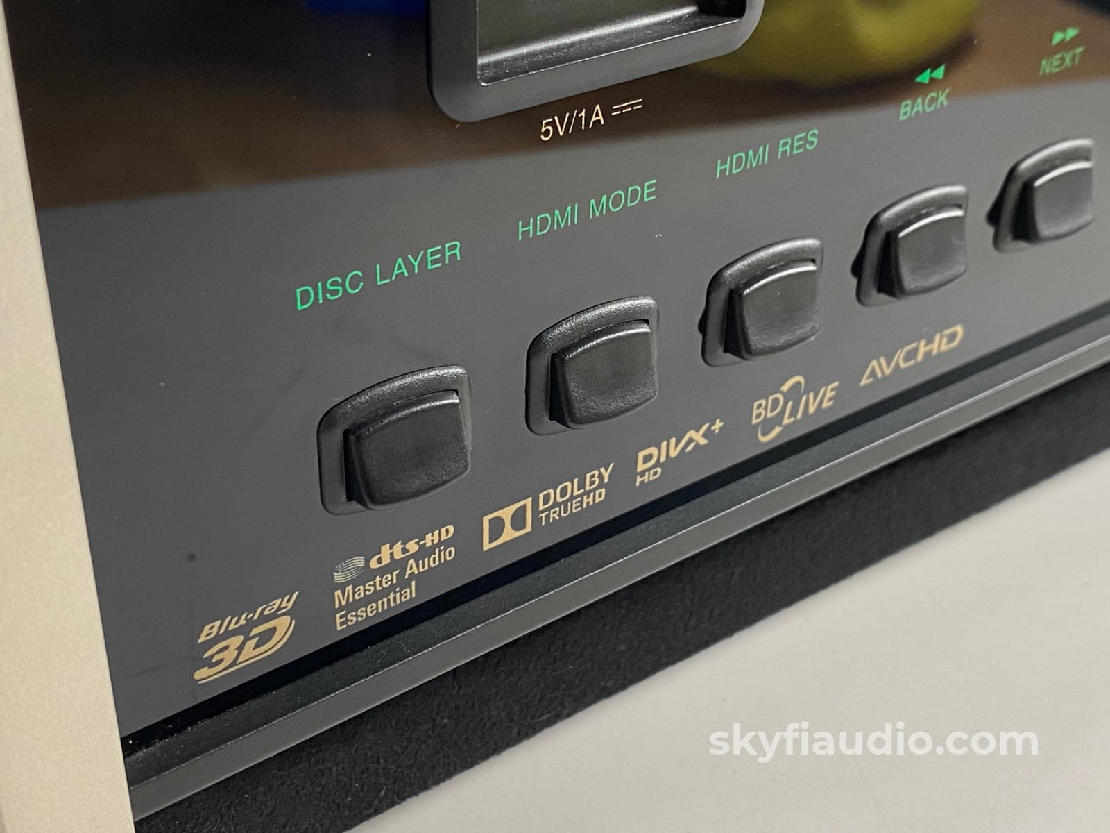 Mcintosh Mvp891 Sacd Cd Blu-Ray With Five 192Khz 32-Bit Dacs + Digital