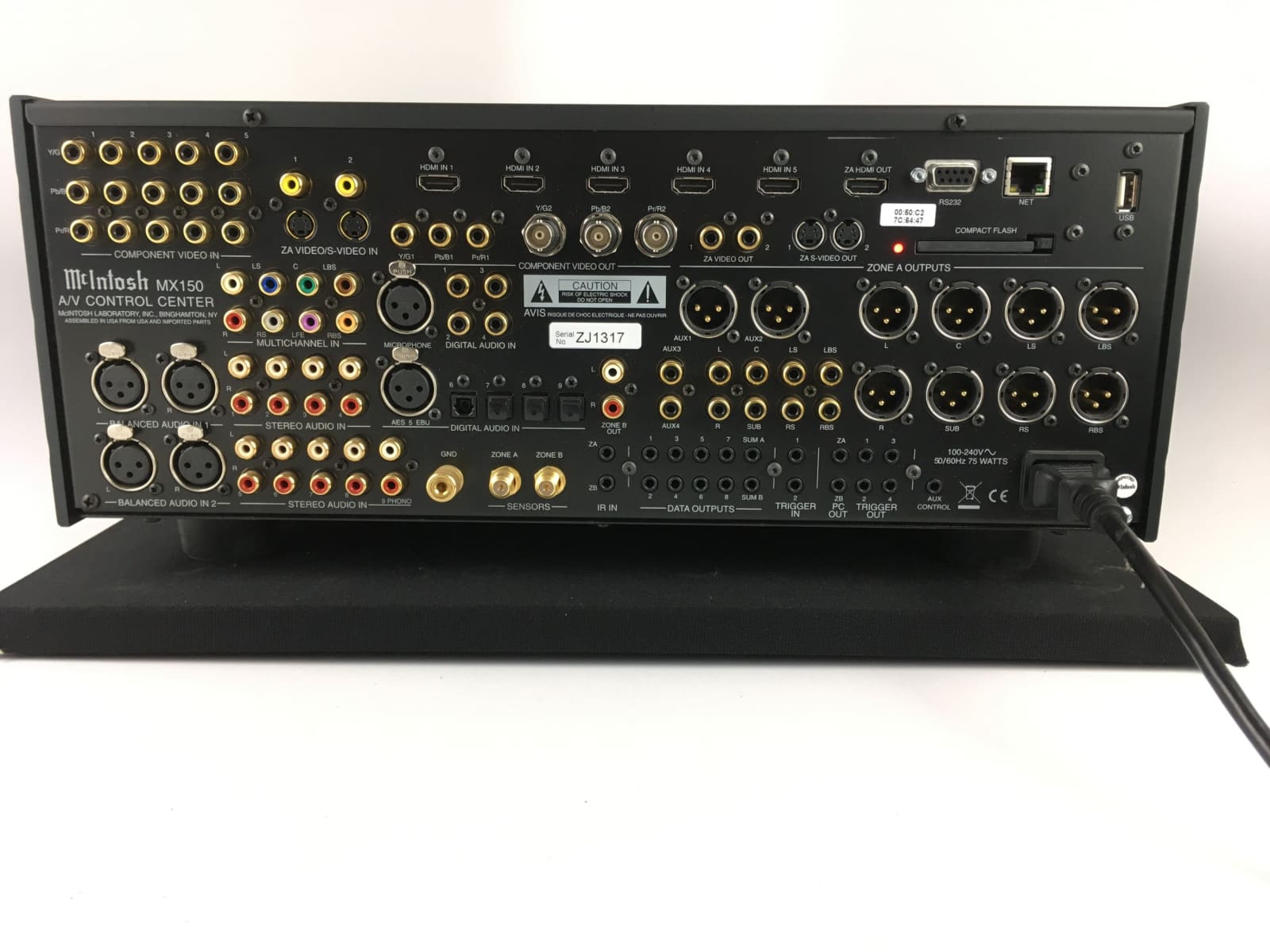 Mcintosh Mx-150 Flagship Theater Processor Preamplifier