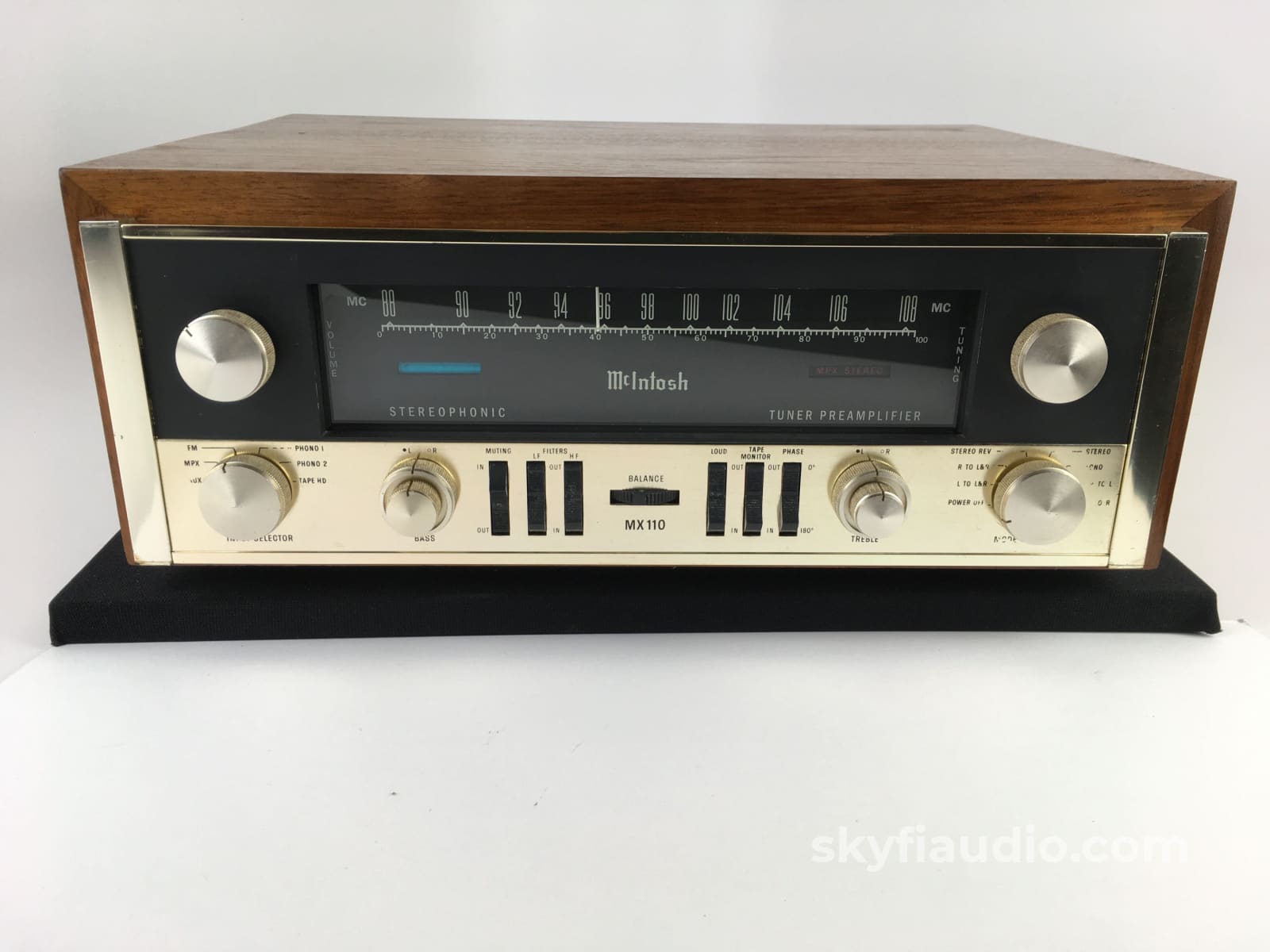 Mcintosh Mx110 Tube Preamp Tuner Preamplifier