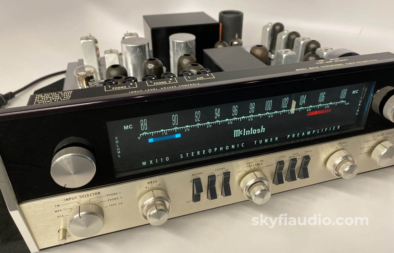 Mcintosh Mx110 Tube Tuner Preamp - Restored To Perfection Preamplifier