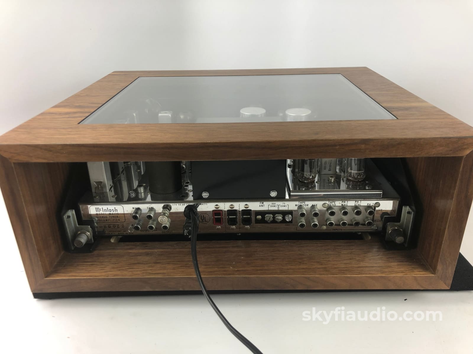 Mcintosh Mx110 Tuner Preamp - All Tube With Custom Cabinet Preamplifier
