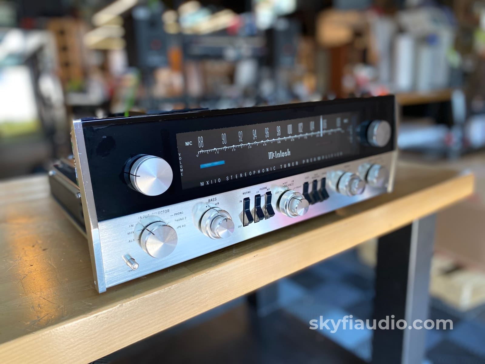 Mcintosh Mx110 Vintage Tube Preamp/Tuner With Phono Skyfi Upgraded And Restored Rec0T1O0Myntes6Nd