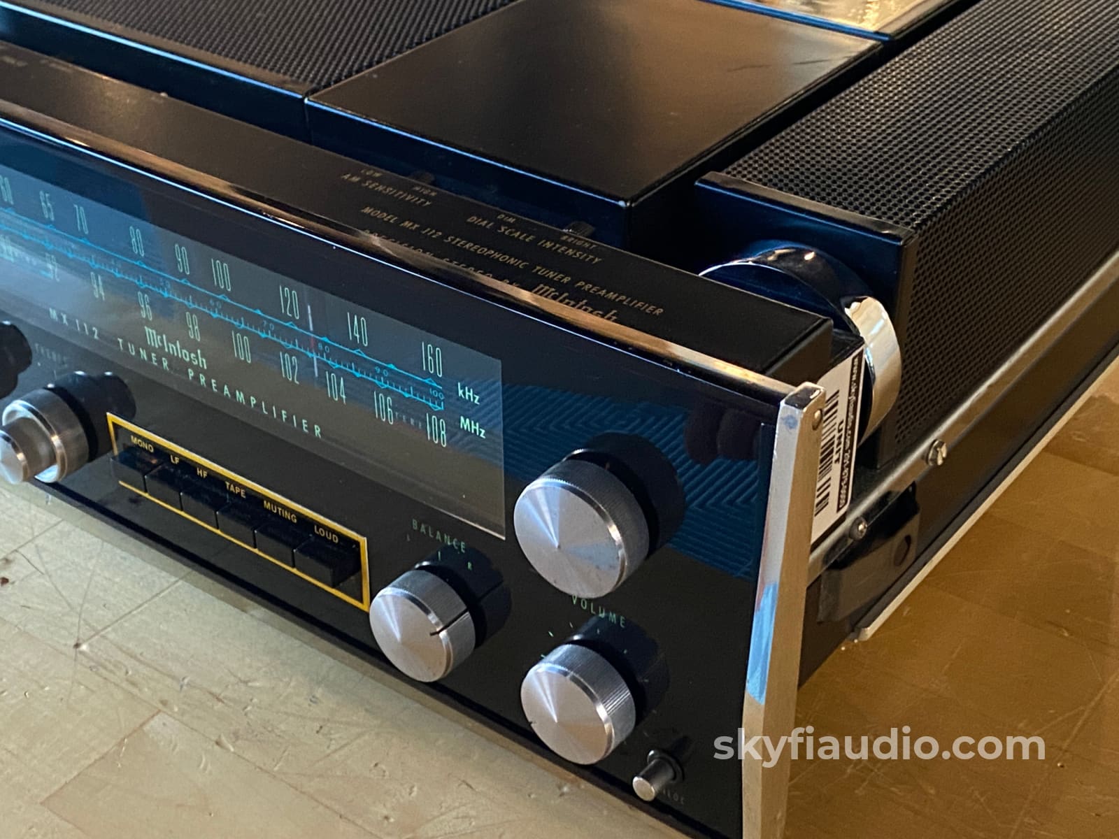 Mcintosh Mx112 Vintage Preamp From Abkco Music & Records - The Rolling Stones And More! Integrated