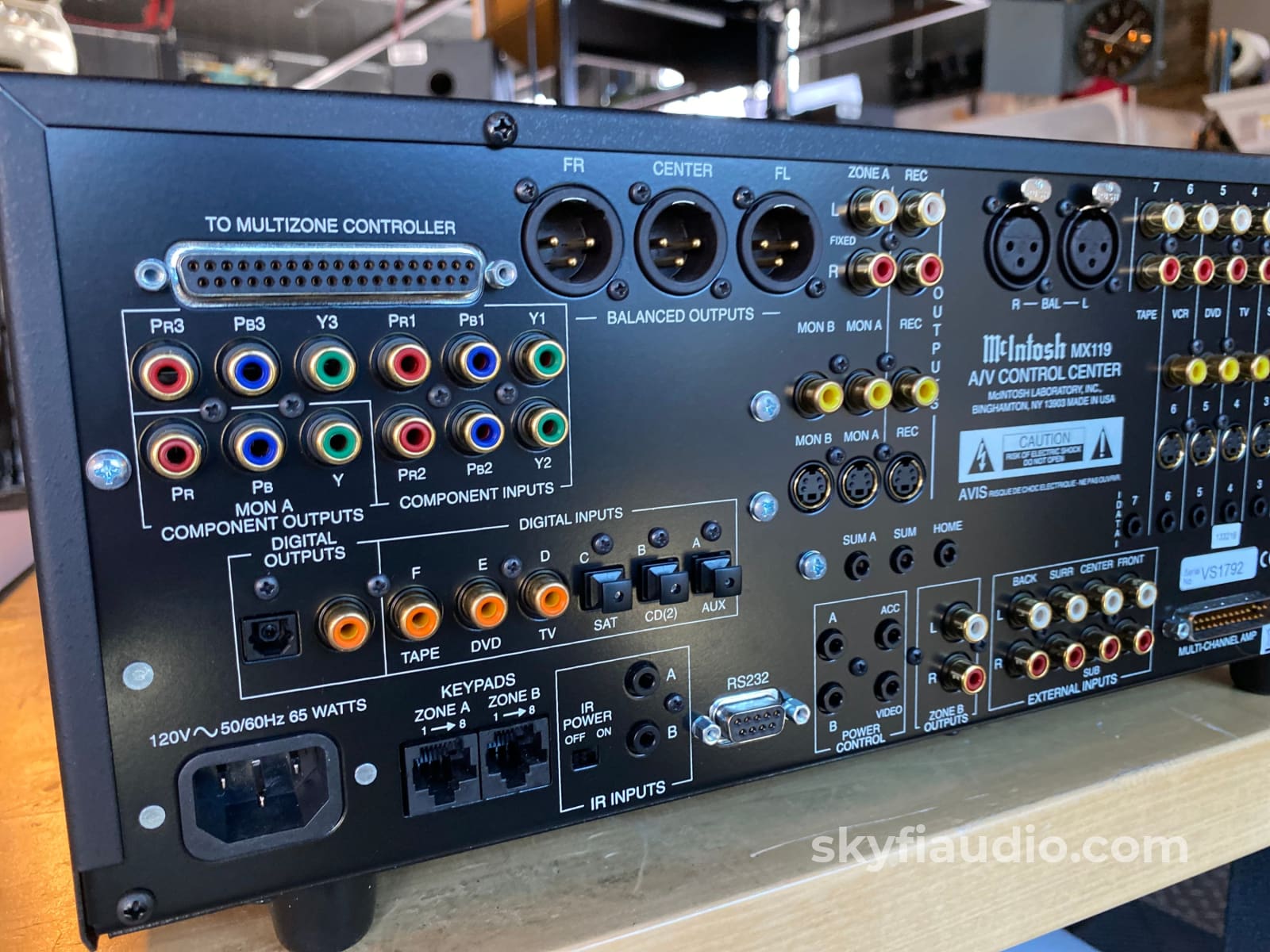 Mcintosh Mx119 Home Theater Preamp And Processor