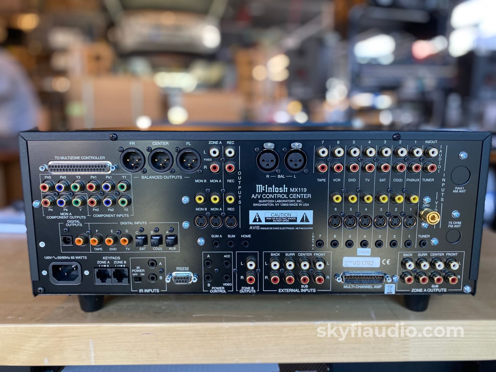 Mcintosh Mx119 Home Theater Preamp And Processor