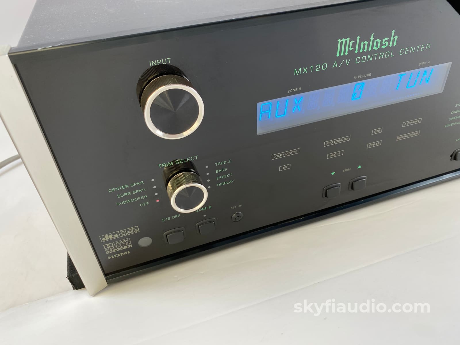 Mcintosh Mx120 Home Theater Processor W/Dolby Digital Dts-Hd Plus Phono Input Preamplifier