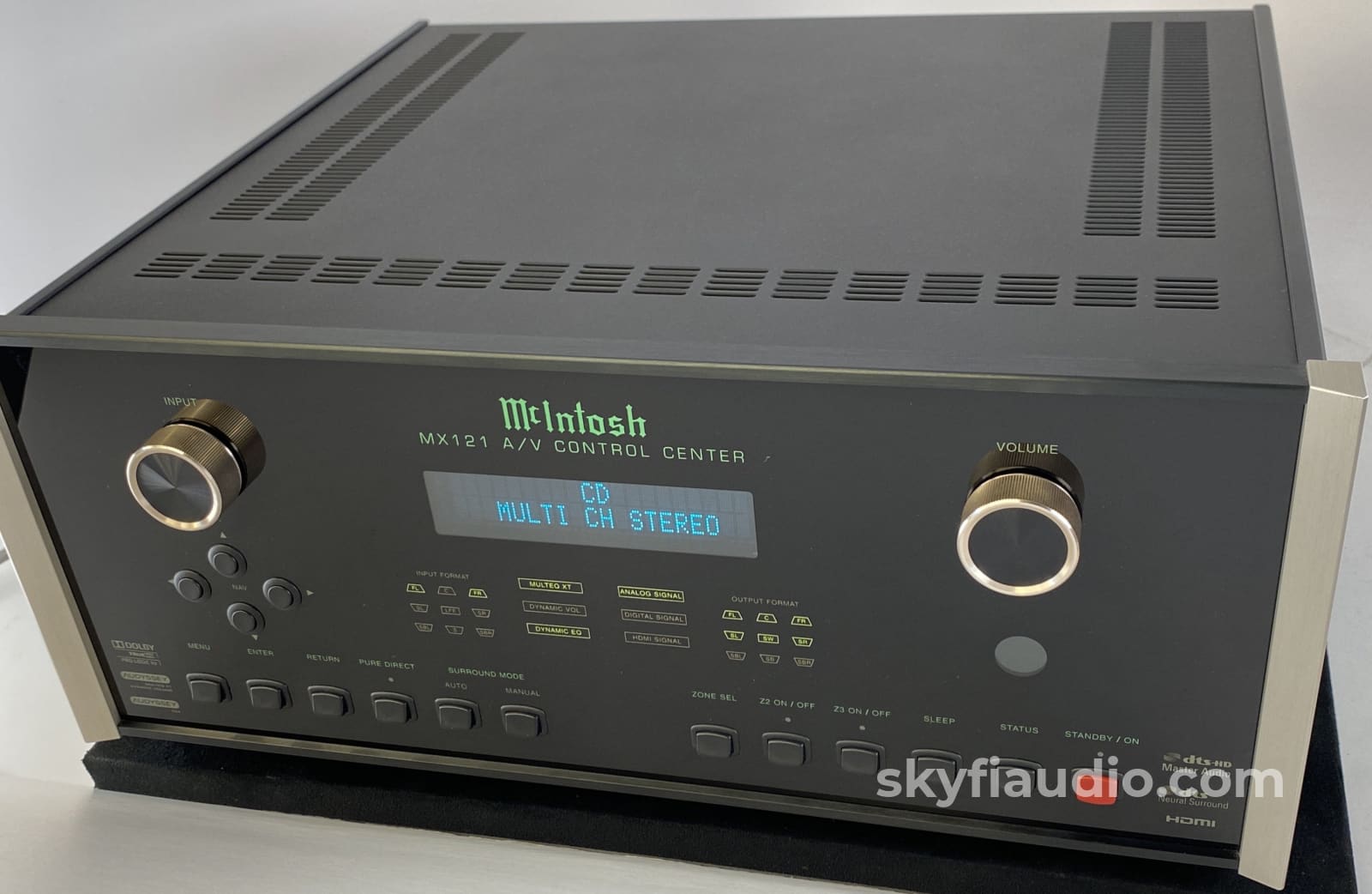 Mcintosh Mx121 Home Theater Processor W/Dolby True Hd And Dts-Hd - Plus Phono Input Preamplifier